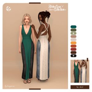 Tenue haut et jupe - Collection Boho Core
