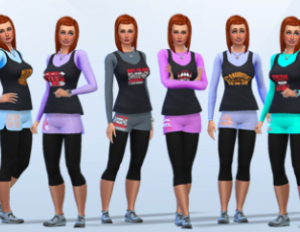 Vêtements de sport pour femmes Inspogym