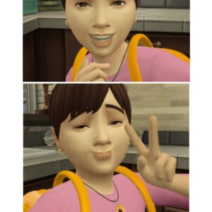 Remplacement de selfie pour enfants
