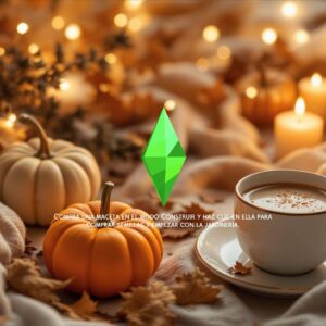 Écran de chargement esthétique d'automne douillet