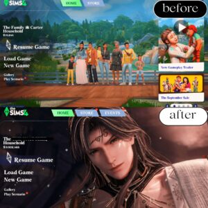 Zayne (黎深) Remplacement du menu principal de Diviner's Stillness