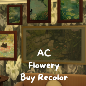 Achat de fleurs - Recoloration