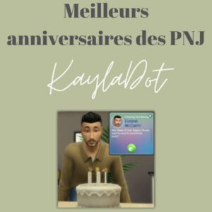 Meilleurs Anniversaires des PNJ - Traduction FR