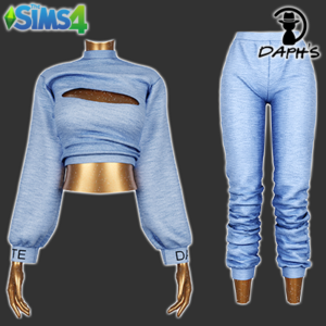 Bertina Sweatshirt S121 et Jogger S122