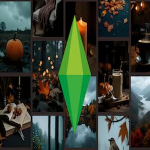 Écran de chargement des Sims 4 : Brume et Érable