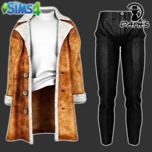 Pull & Veste en fourrure S142 et Pantalon S143