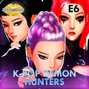 Ultimate Eyeliners K-pop Chasseurs de démons E6