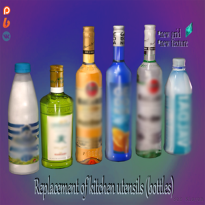 Remplacement des ustensiles de cuisine (bouteilles)