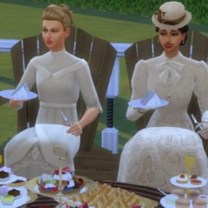 Mod Thé Party par KiaraSims4Mods Trad FR par Miyaji