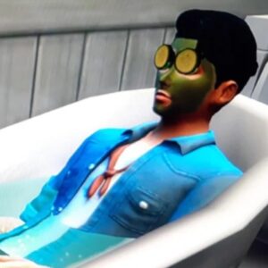 Demande de prendre une douche/bain par Amellce Trad FR par Miyaji
