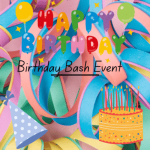 Événement Fête d'anniversaire