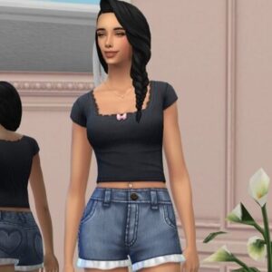 Sweet Allure Crop Top et Shorts Recolor