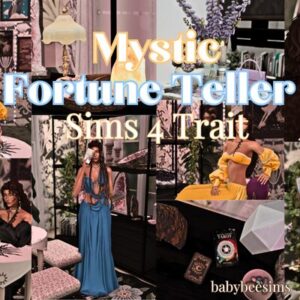 Liseuse de tarot mystique | Trait