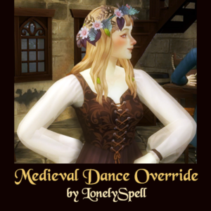 Remplacement d'animations de danse médiévales