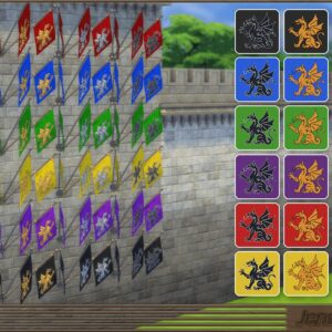 Ensemble de décoration héraldique médiévale (Édition Dragon)
