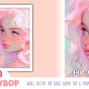 BerryBop - Art mural fantastique onirique - Aurora