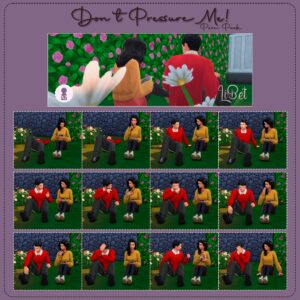 Ne me mets pas la pression ! - Pack de poses