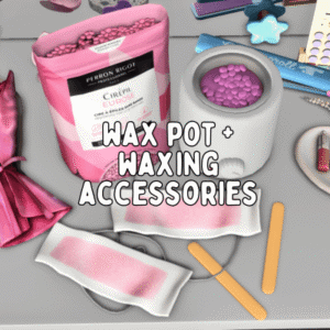 Pots de cire + Accessoires de cire