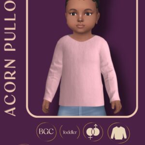 Pullover Acorn pour les tout-petits