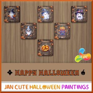 Peintures mignonnes d'Halloween