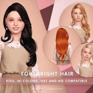 SONYASIMS - CHEVEUX FRANCS ENFANTS