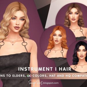 SONYASIMS - CHEVEUX INSTRUMENT (GAUCHE)