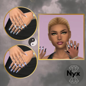 Jeu de vernis à ongles abstrait 82