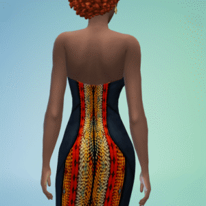 Robe courte africaine (Jeu de base)