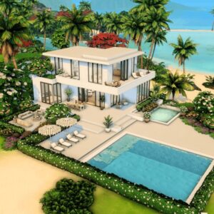 Maison de vacances à la plage