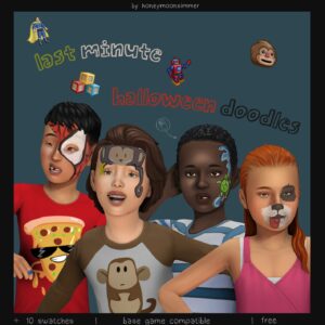 Dernières minutes des gribouillis d'Halloween 🦕