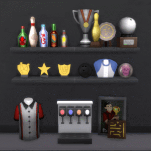 Bowling Stuff Clutter
