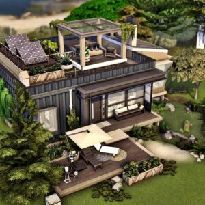 Maison en conteneur