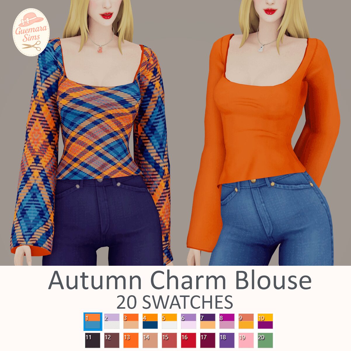 Blouse Charme Automnal