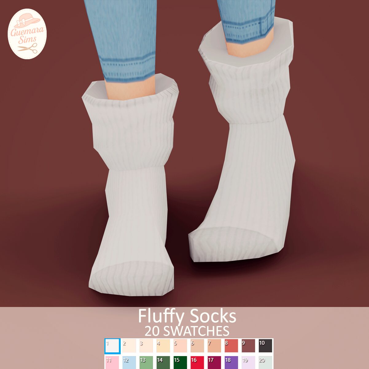 Chaussettes d'hiver duveteuses