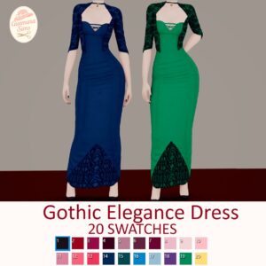 Robe Élégance Gothique