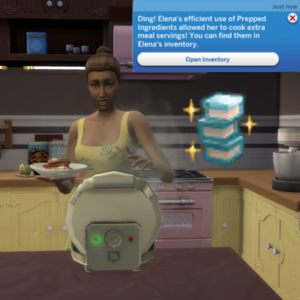 Cuisinier à domicile : Cuisine en série - Correction