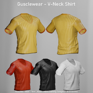 Chemise col en V