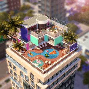 Penthouse d'influenceur