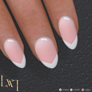 Ongles ovales Glinda