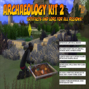 Kit d'archéologie pour la bibliothèque Simsonienne