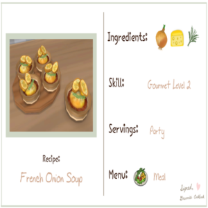 Soupe à l'oignon par Littlbowbub