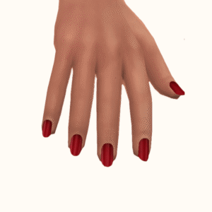 Ongles d'enfant aux couleurs d'automne