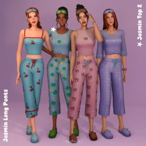 Bratz Fête Pyjama - Pantalon Long Jasmin