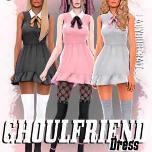 Robe de petite amie zombie