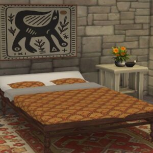 Jeu de lit ancien RC