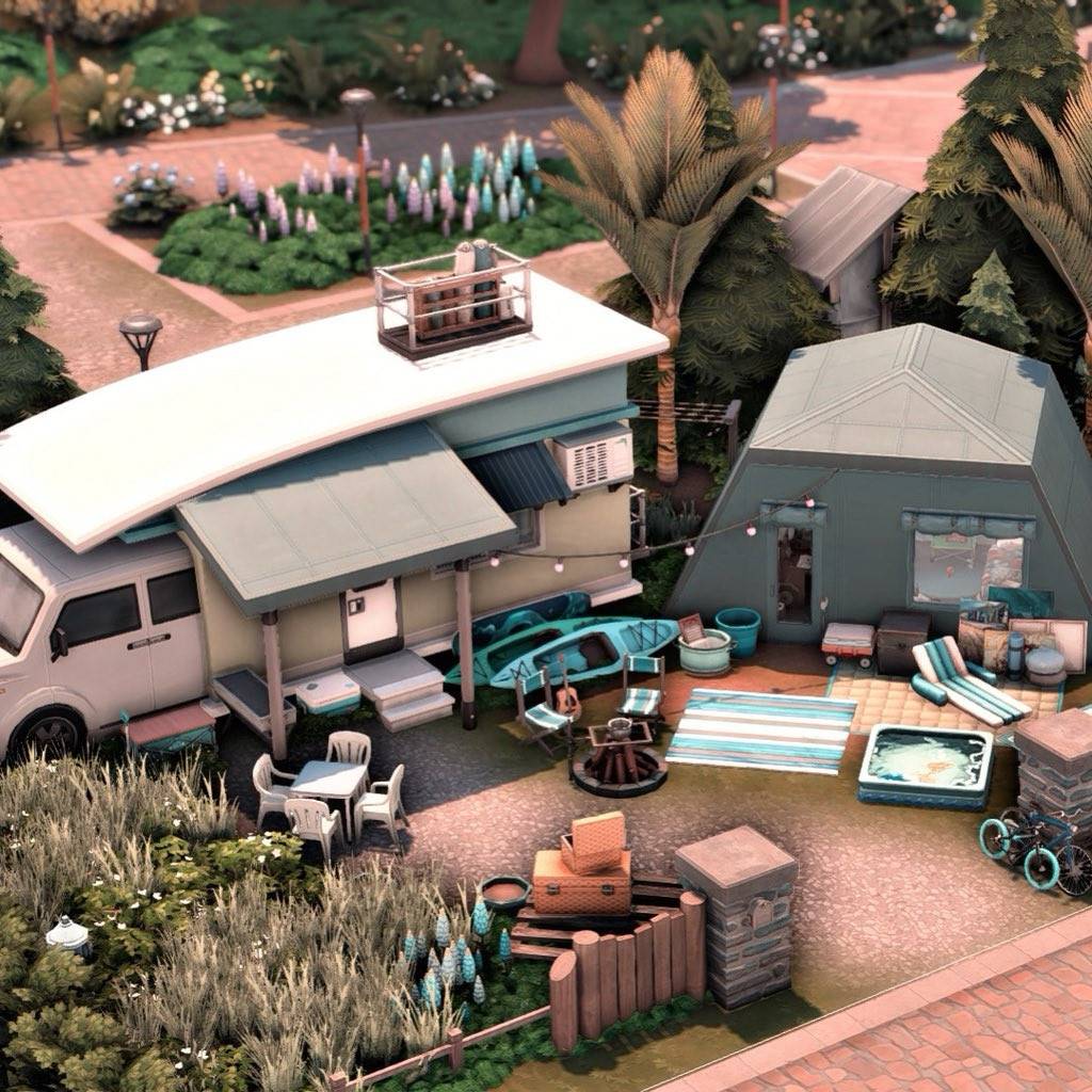 Camping-car familial + Tente