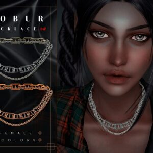 Collier à double chaîne 04P