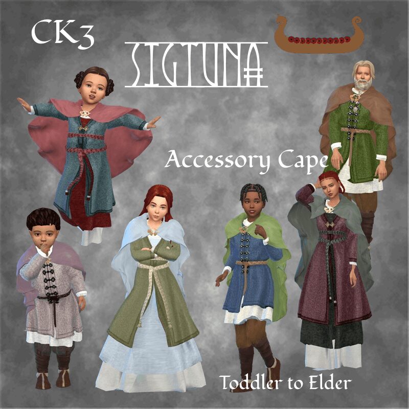 CK3 Norse Accessoire Cape de Sigtuna