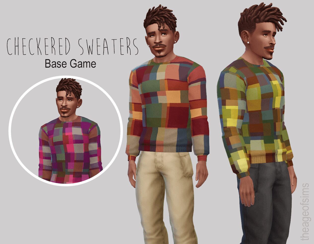Pullover à carreaux [Jeu de base]