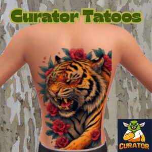Curateur Tattoo Tigre CTT001 - Compatible avec le jeu de base
